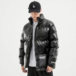 Jaqueta Puffer Masculina de Inverno Celesto