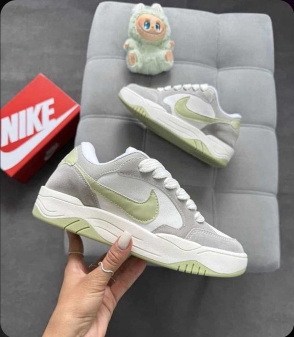 TENIS NIKE SK8 CINZA/VERDE