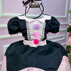 Vestido Fantasia Luxo - Mundo Bita Preto