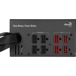Fonte para PC Aerocool 1000GM Modular KCAS Plus 80 Plus Gold com Cabo - KCAS PLUS 1000GM