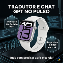 Smartwatch Microwear S10 Pro Chat GPT 1GB IP68