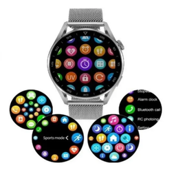 Relógio Smartwatch DT3+, Tela Retina HD 1,45