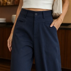 [LEVE 3 PAGUE 2] Calça Feminina Sofia em Sarja e Elastano (Leveza, beleza e muito estilo!)