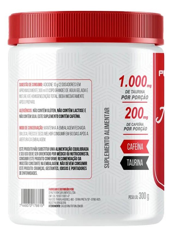 ATOMIC MAÇA VERDE - PRÉ TREINO - 300G - PURETECH