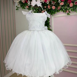 Vestido Elegância - Branco  