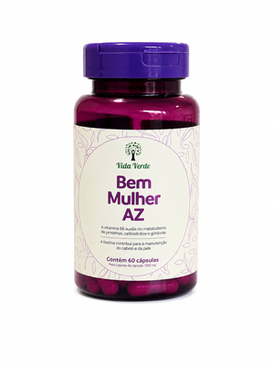 Bem Mulher AZ - 60 cápsulas - Vida Verde