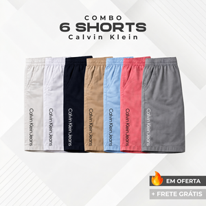 [Pague 3 Leve 6] Shorts Mauricinho Calvin K!