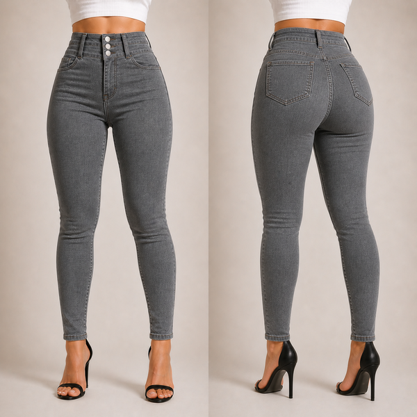 Kit 2 Calças Lipo Jeans Modeladoras - |DIRETO DA FÁBRICA|