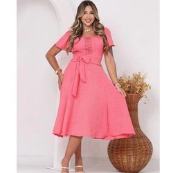 Vestido Midi Luxo 