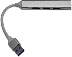 Hub C3Tech USB 1 Porta 3.0 2 Portas 2.0 - HU-320SI