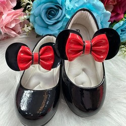 Sapatilha Flor Di Mila - Minnie Preto