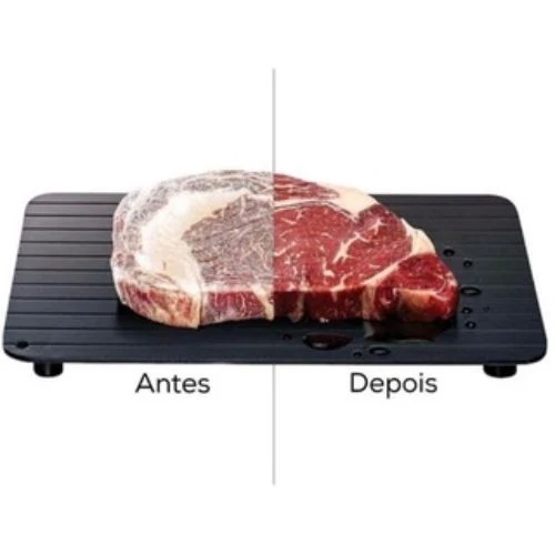 Tábua Descongeladora de Carnes e Alimentos com Condução Térmica