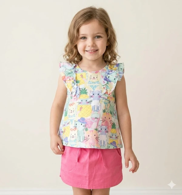 CONJUNTO VERAO CAT LOVERS MONSUCRE 17142
