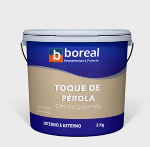 Cimento Queimado Perolizado Boreal avelã 3kg