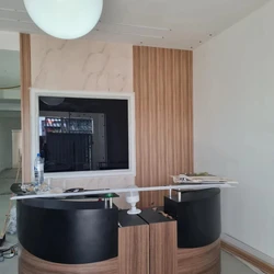 Painel Ripado WPC revestido com filme 2,90m x 0,15m