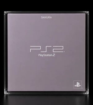 Case Acrílica Premium para PlayStation 2 Fat Sakura