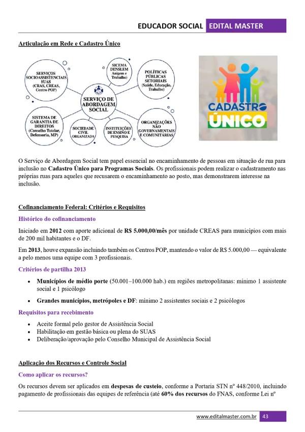 Educador Social - SEDES DF