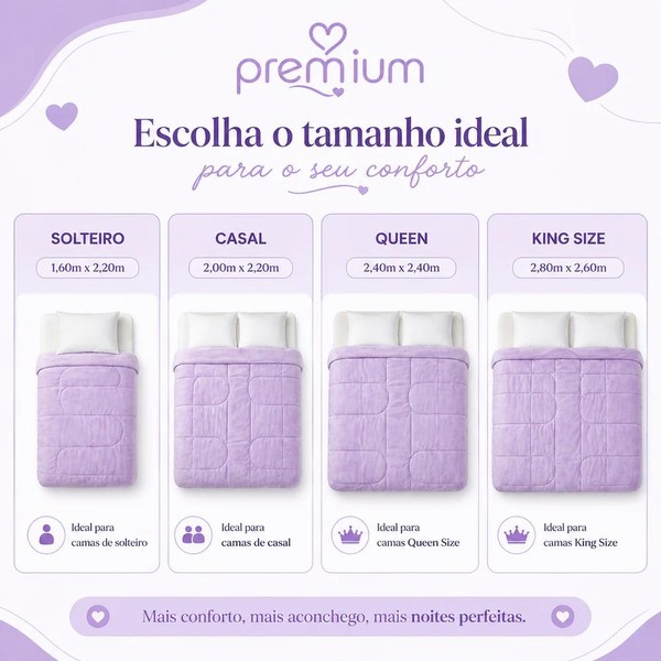 Promoção de inverno (Pague 1 Leve 2) Edredom Marshmallow 2 em 1 + Frete Grátis