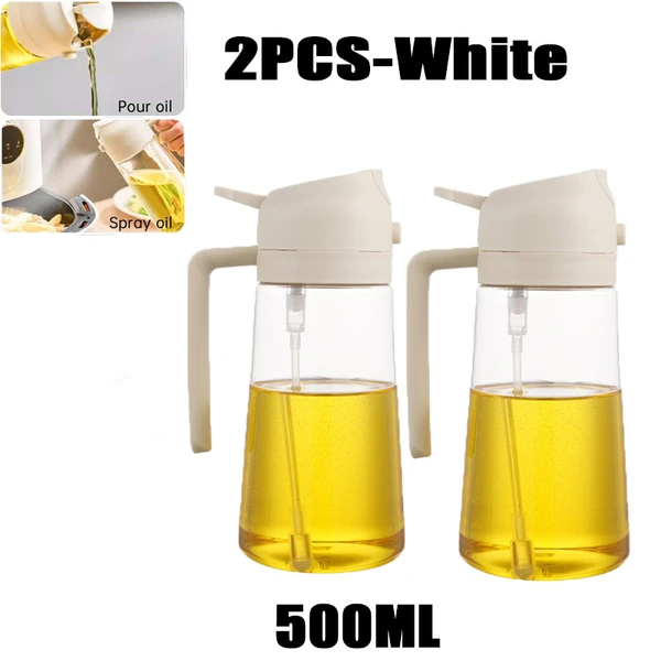 200/300/500ml garrafa de spray de óleo churrasco cozinhar pulverizador de azeite de plástico spray de óleo de cozimento garrafa vazia garrafa de vinagre ou escova de óleo