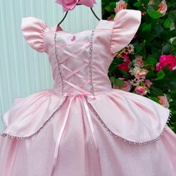 Vestido Fantasia Luxo - Inspiração Princesas 