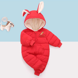 Macacão Inverno Com Enchimento Bebê  3-24 Meses