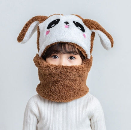 Gorro com Cachecol Infantil