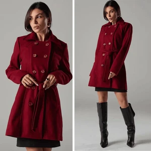 [Compre 1 Leve 2] Casaco Feminino Lã Batida Alongado Milano
