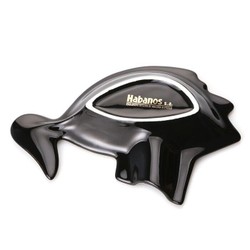 Cinzeiro de Porcelana para 1 Charuto Cohiba - Preto