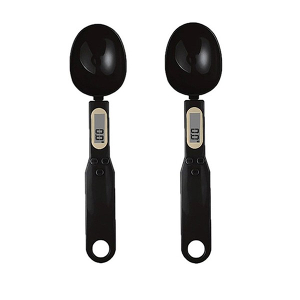 Mini Balança de Cozinha Digital, Balança Eletrônica De Alimentos LCD, Farinha De Cozinha, Leite, Café Em Pó, Peso Medida Colher, 0.1-500g