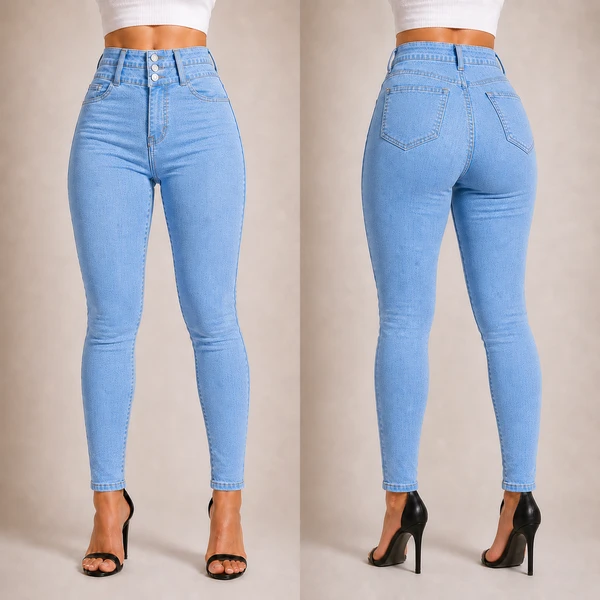Kit 2 Calças Lipo Jeans Modeladoras - |DIRETO DA FÁBRICA|