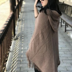 Poncho Feminino com Capuz - Frosty
