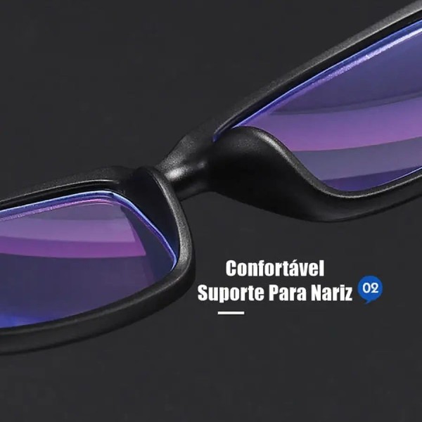 Óculos Inteligente Anti Luz Azul - Compre 01 Leve 2