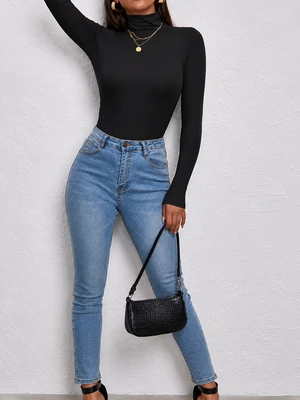 Top Cropped Manga Longa