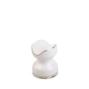 Descanso (Apoio) de Charuto em Ceramica Meglio - Branco