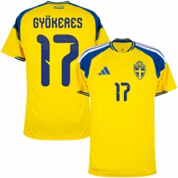 Camisa Seleção Suécia Home 2026/27 Gyökeres 17