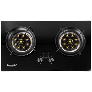 FOGAO ECOPOWER COOKTOP 2 BOCAS bivolt - preto