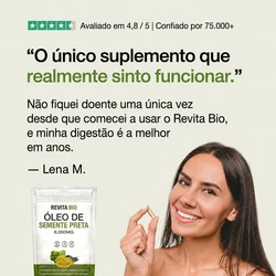 Revita Bio® – Óleo de Semente Preta Com Óleo de Oregano 6000mg – Softgel – Elimine Parasitas e Larvas em 14 Dias