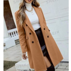 Sobretudo Feminino Elegante 
