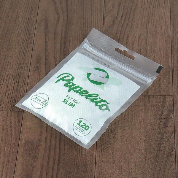 Filtro para Cigarro Papelito Slim 5,3mm (Pacote com 120)