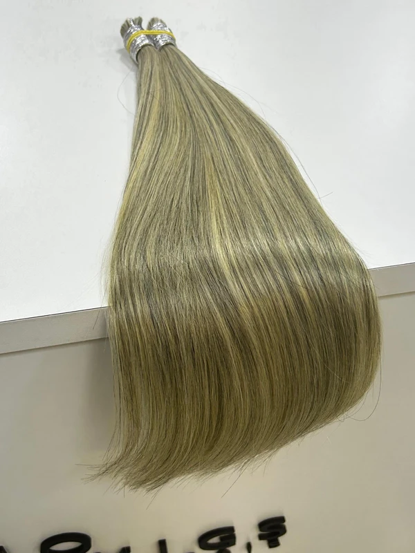 Cabelo Vietnamita Loiro Mesclado 55cm - 100gr