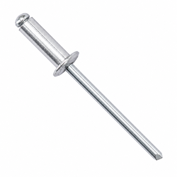 Rebite Pop 206 Alumínio 2,4 x 6 mm - Kit com 100 Unidades | Alta Resistência 