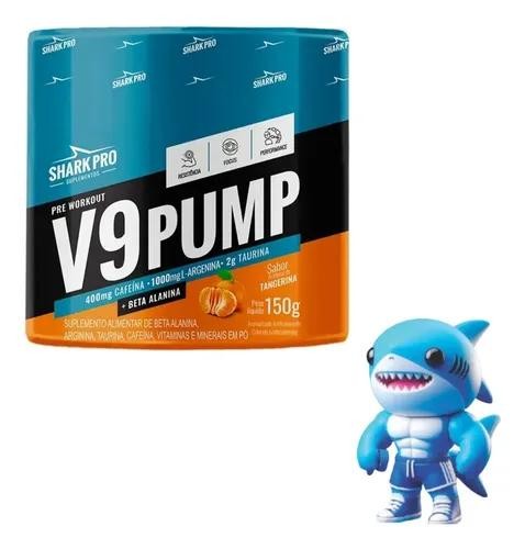 PRÉ-TREINO V9 PUMP TANGERINA -150G - SHARK PRO