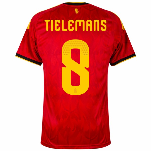 Camisa Seleção Bélgica Home 2026/27 Tielemans 8