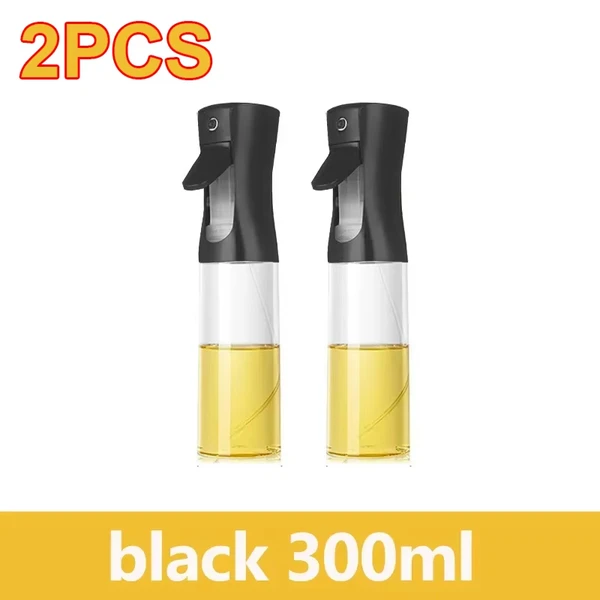 200/300/500ml garrafa de spray de óleo churrasco cozinhar pulverizador de azeite de plástico spray de óleo de cozimento garrafa vazia garrafa de vinagre ou escova de óleo