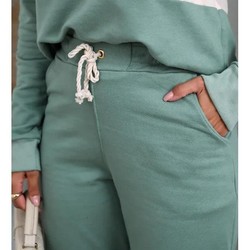 Conjunto Moletom Peluciado Style Verde