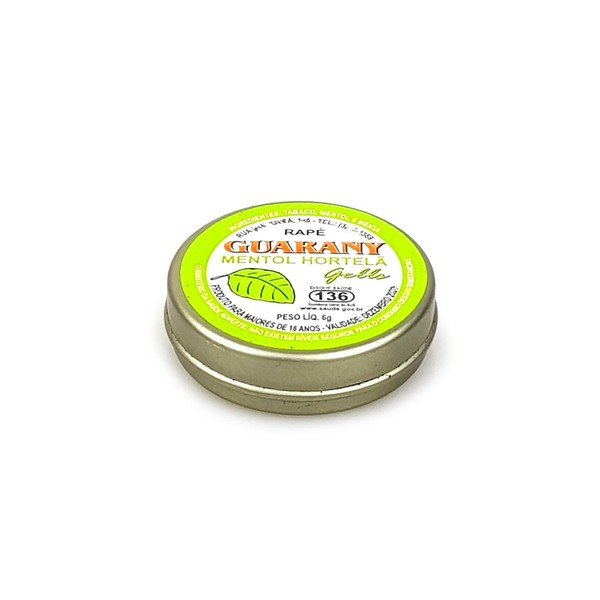 Rapé Guarany Hortelã - Lata 6g