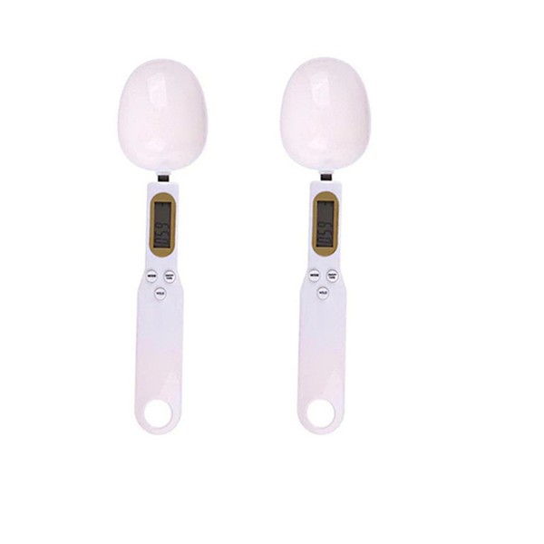 Mini Balança de Cozinha Digital, Balança Eletrônica De Alimentos LCD, Farinha De Cozinha, Leite, Café Em Pó, Peso Medida Colher, 0.1-500g