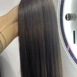 Cabelo Vietnamita 65cm Castanho Claro - 100gr