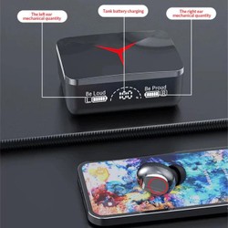 Fone De Ouvido M90 Pro Gamer Sem Fio Bluetooth 5.3 Hifi Stereo À Prova D'água