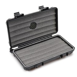 Umidor de Viagem Nerone para 5 Charutos - Preto